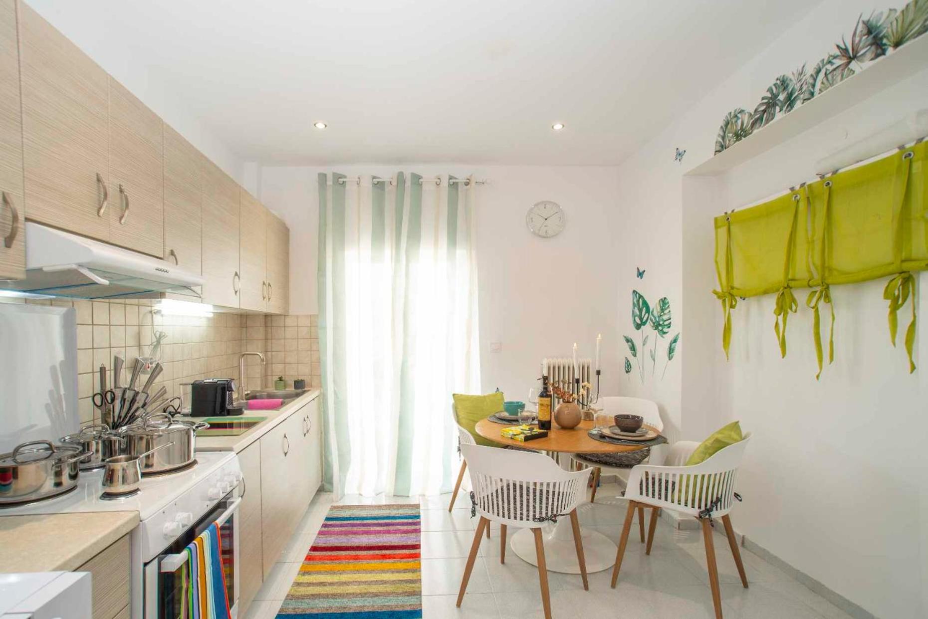 Top Floor Apartment In Chalkís Eksteriør billede